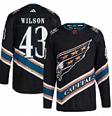 Men's Washington Capitals #43 Tom Wilson Black 2022-23 Reverse Retro Stitched Jersey Dzhi,baseball caps,new era cap wholesale,wholesale hats
